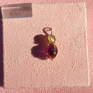 When light meets dark pendant